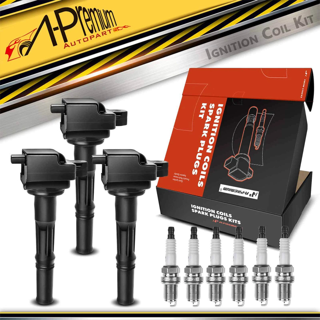 Ignition Coil and Iridium Spark Plug for Toyota Tacoma (1995-2004)