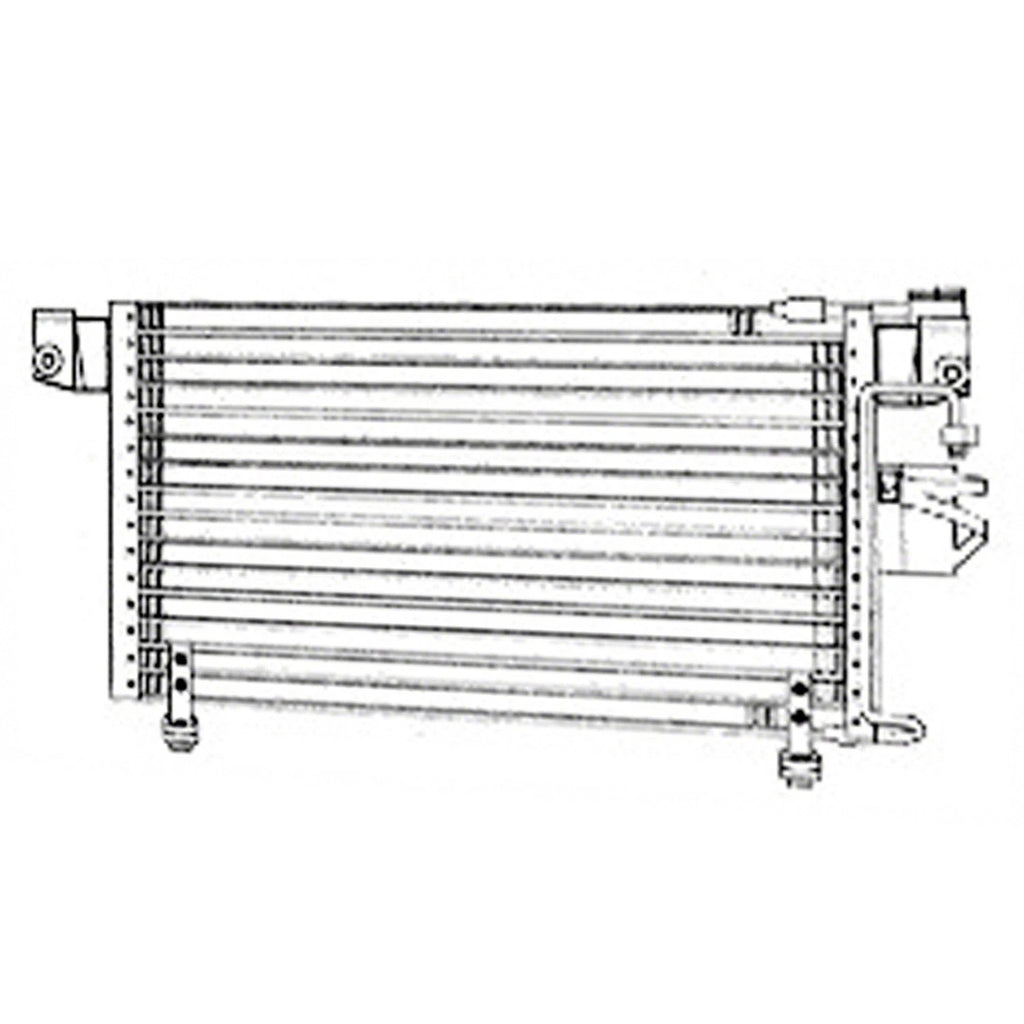 A/C Condenser Replacement Repair Part for 1998–2001 Honda Passport