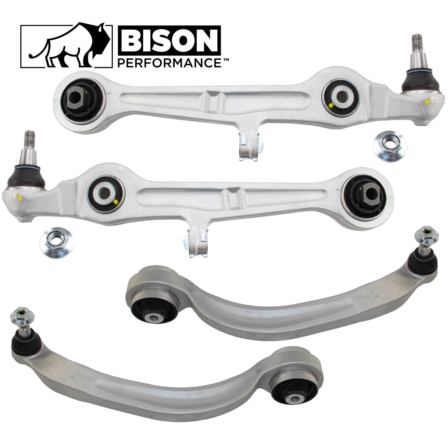 4pc Control Arm Kit for Audi A4 RS4 S4 (2001–2008)