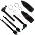 Set of 6 Steering Tie Rod Rack and Pinion Bellows for Lexus RX330 (2004–2006)