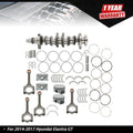 Crankshaft and Piston Ring Set for Kia Forte Soul (2014–2017)