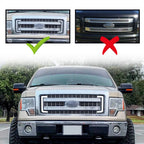 LED Front Grill Switchback Amber Signal DRL Light for Ford F-150 (2009–2014)