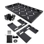 Black Steel Cargo Basket for Jeep Wrangler JK JL (2007–2026) Unlimited 4-Door