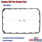 Engine Oil Pan Gasket Kit for Honda Accord Crosstour Odyssey Passport (2003–2025)