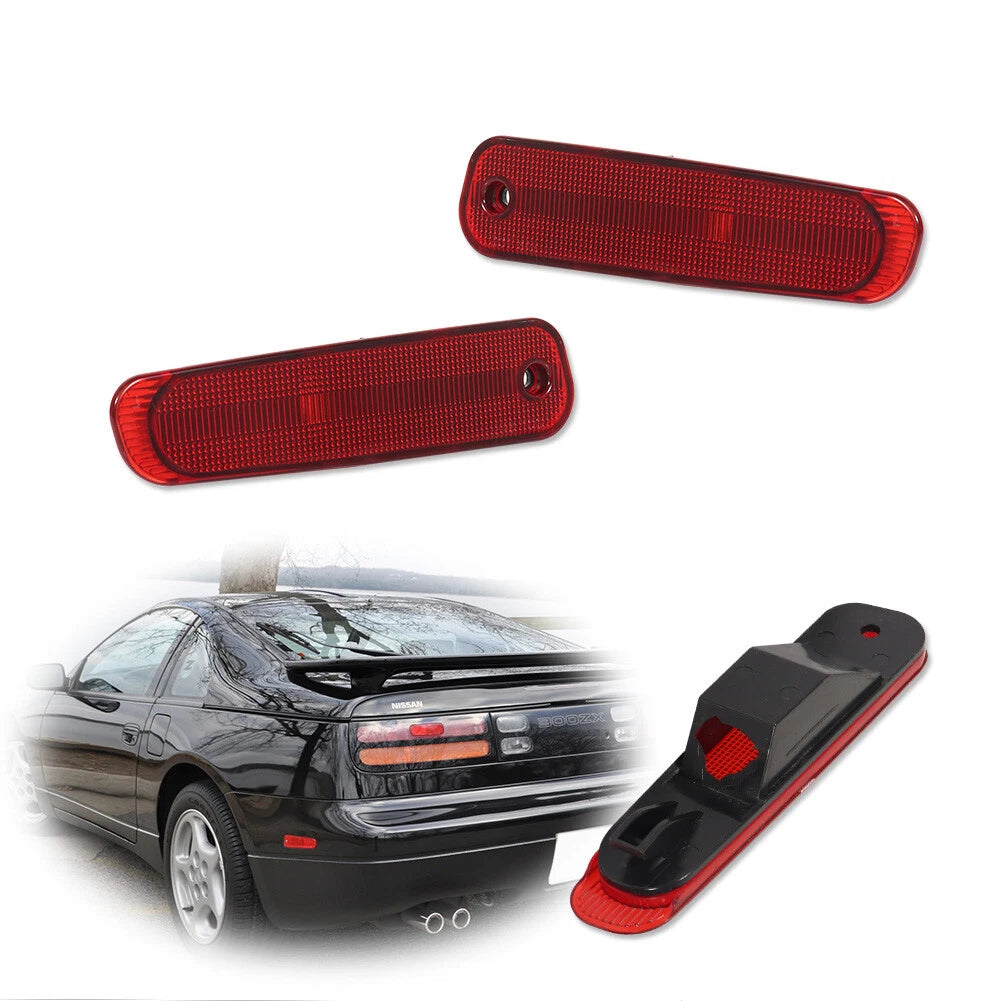 Rear Bumper Side Marker Parking Lights for Nissan 300ZX Z32 (1990–1996)