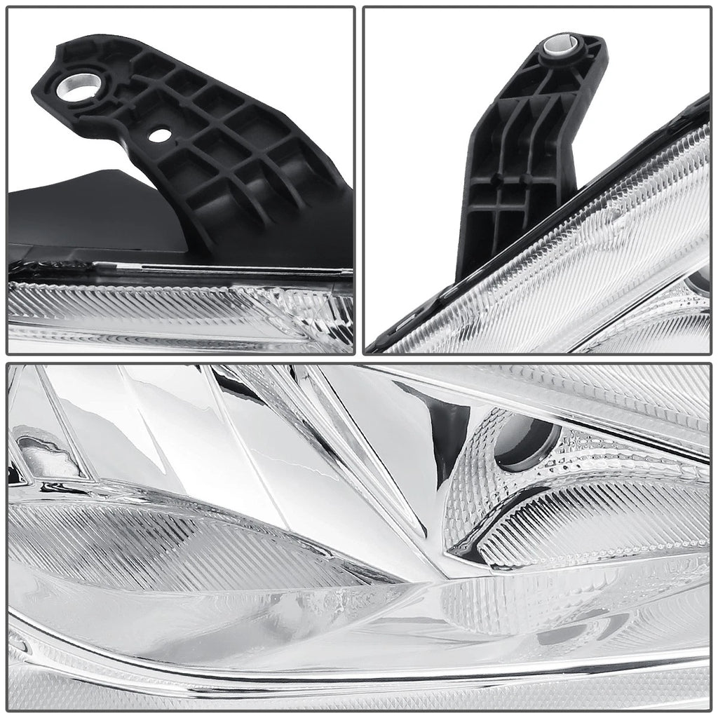 Chrome/Clear Headlight Lamps for Chrysler Pacifica Voyager (2017–2020)