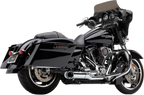 Cobra 2-into-1 Exhaust for Harley Electra Glide/Road Glide (2009–2016) Chrome