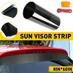 Car Visor Sun Strip Film Tint for Windshield (Universal Fit)