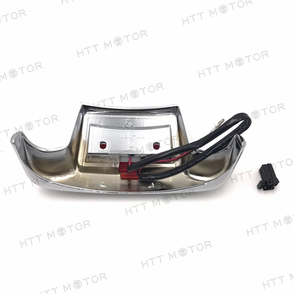 Rear Red LED Fender Tips Lights for Harley Touring Softail (1980–2008)