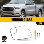 Left Driver Side Heated Mirror Glass for Dodge Ram 1500 (2019–2025)