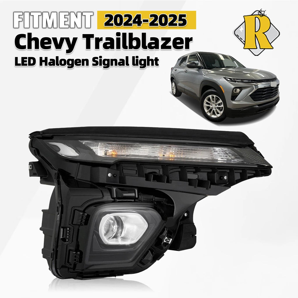 LED Headlight for Chevy Trailblazer LS (2024–2026) Right w/Halogen Signal
