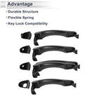 Front Door Handles for Hyundai Azera (2006–2011) No. 826513L000