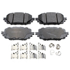 Set of 4 Akebono ProACT Front Ceramic Brake Pads for 124 Spider MX-5 Miata (2016–2023)