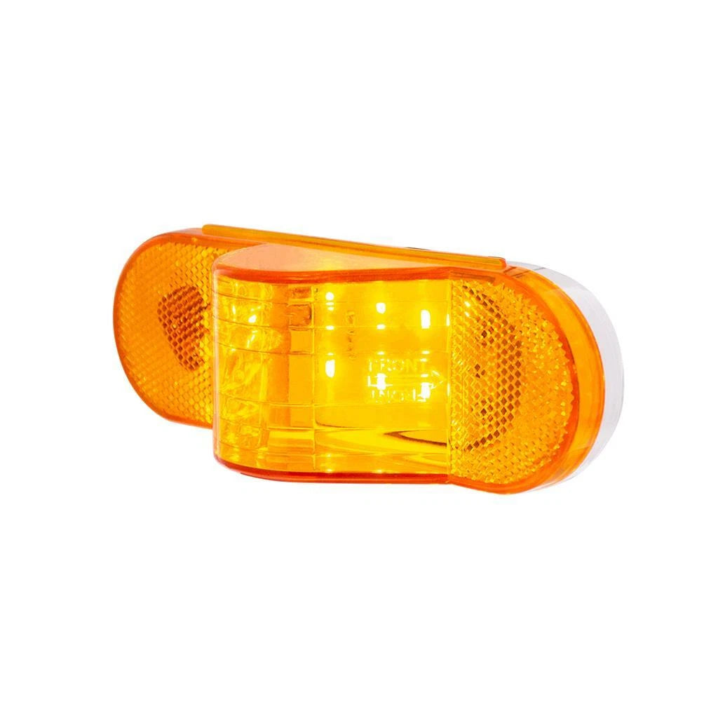 Oval LED Auxiliary Mid-Turn Light Replacement for Toyota Hilux (2016–2020)