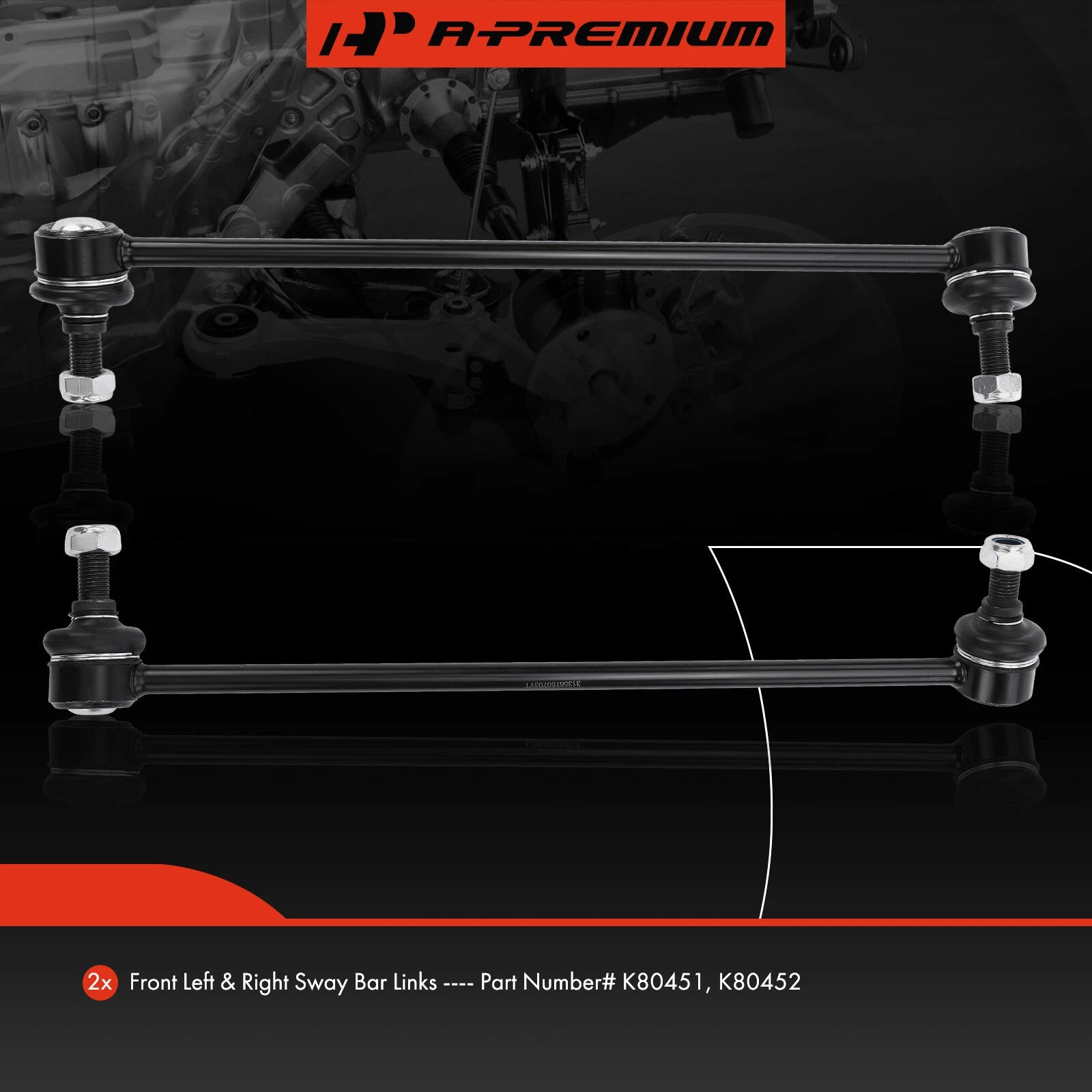 2X Front Stabilizer Bar Links for BMW X5 (2000-2006)