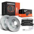 Front Drilled Brake Rotors & Ceramic Pads for Ford Explorer (2011–2021)