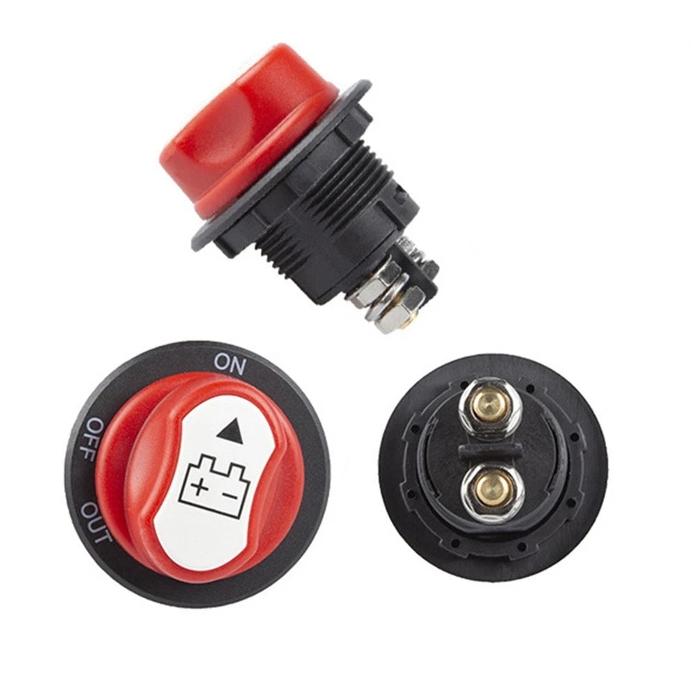 Battery Disconnect Switch 100A 12/24V for Marine and Automotive