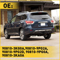 Chrome Rear Tailgate Garnish Handle Trim for Nissan Pathfinder (2013–2020)