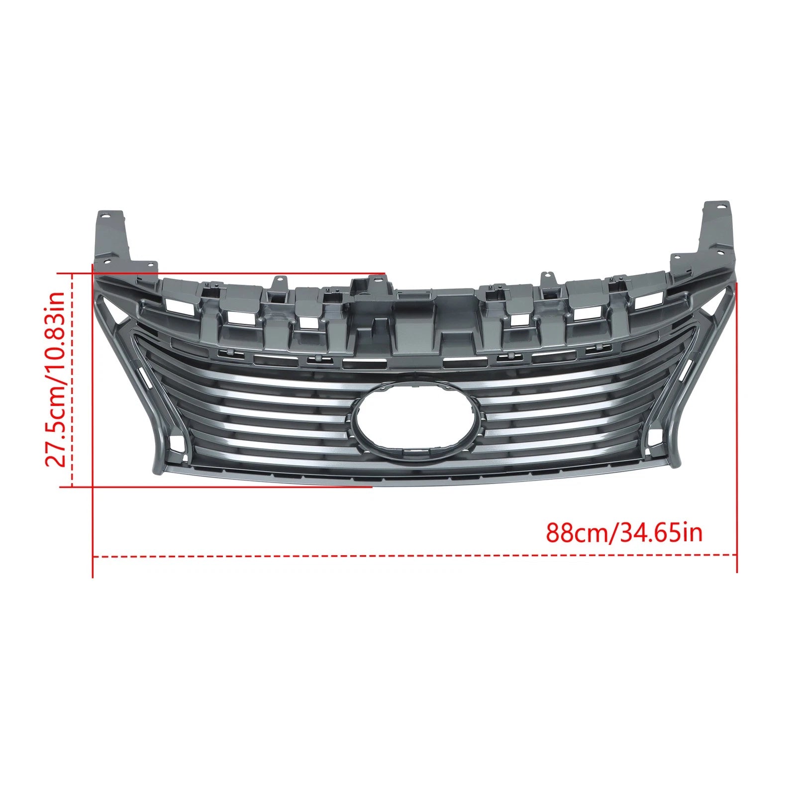 Front Upper Grille Replacement Set for Lexus ES300H ES350 (2013–2015)