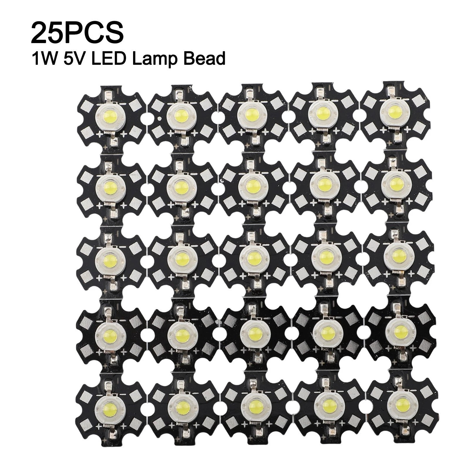 25X 1W 5V LED Lamp Beads for Superior Floodlight Performance