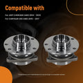 2X Rear Wheel Hub Assembly for Jeep Cherokee (2014–2023) 512513 WE61827