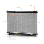 Aluminum Core Cooling Radiator for Infiniti M35/M45 (2006–2010) DPI-13012
