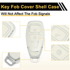 TPU Silicone Car Key Case for Ford Fiesta Focus (3 Buttons)