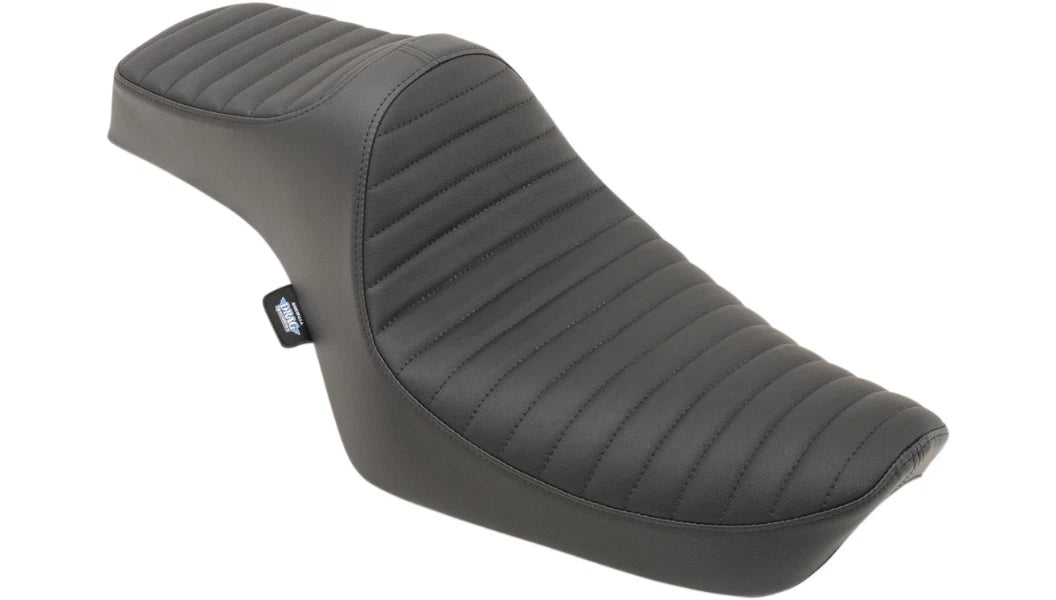 Drag Specialties Predator III Black Classic Stitch Seat for Harley Sportster (1982–2003)