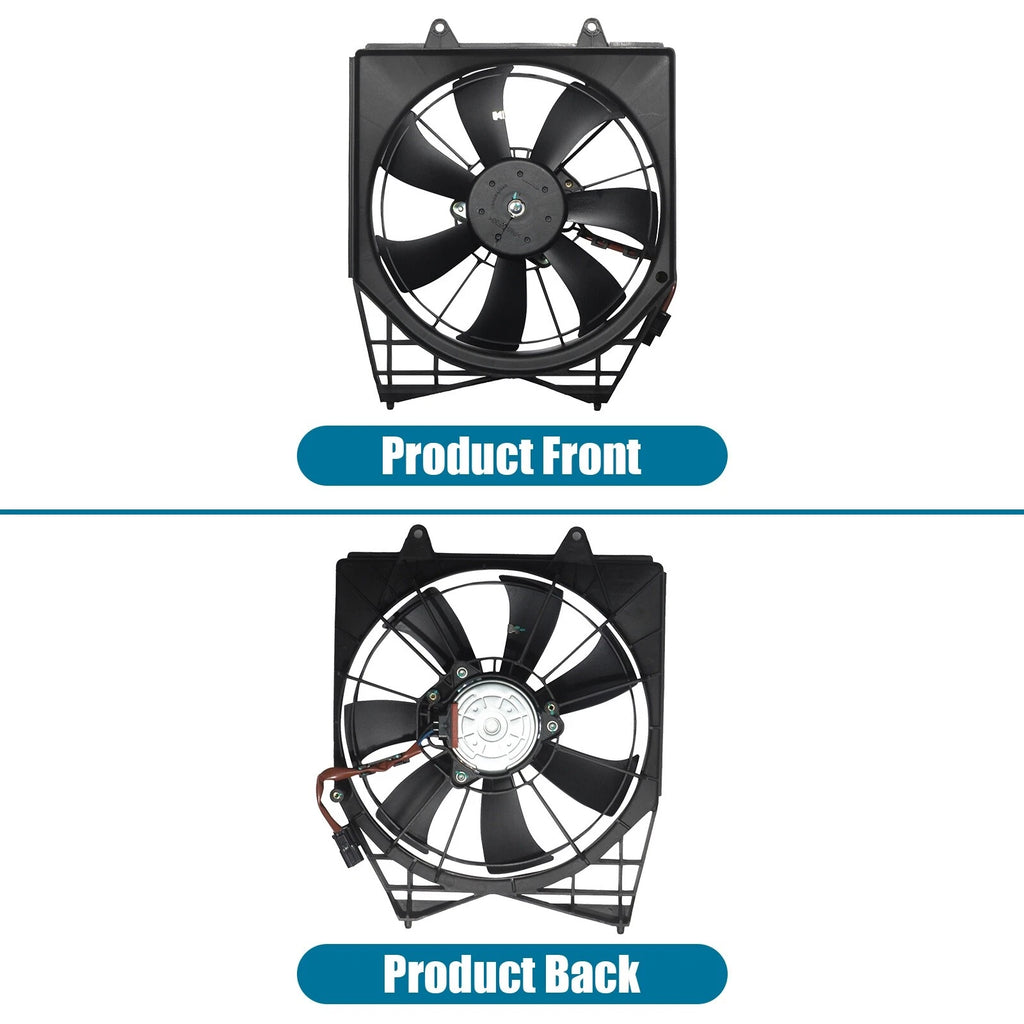 Right Side Radiator Cooling Fan Assembly for Honda Accord (2018–2021)