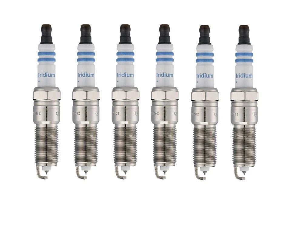 Set of 6 Spark Plugs for Buick Chevy Ford Lincoln Mazda Saab Saturn (Bosch 9616)