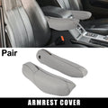 1 Pair Front Seat Armrest Cover for Honda CR-V (2010–2011) Gray
