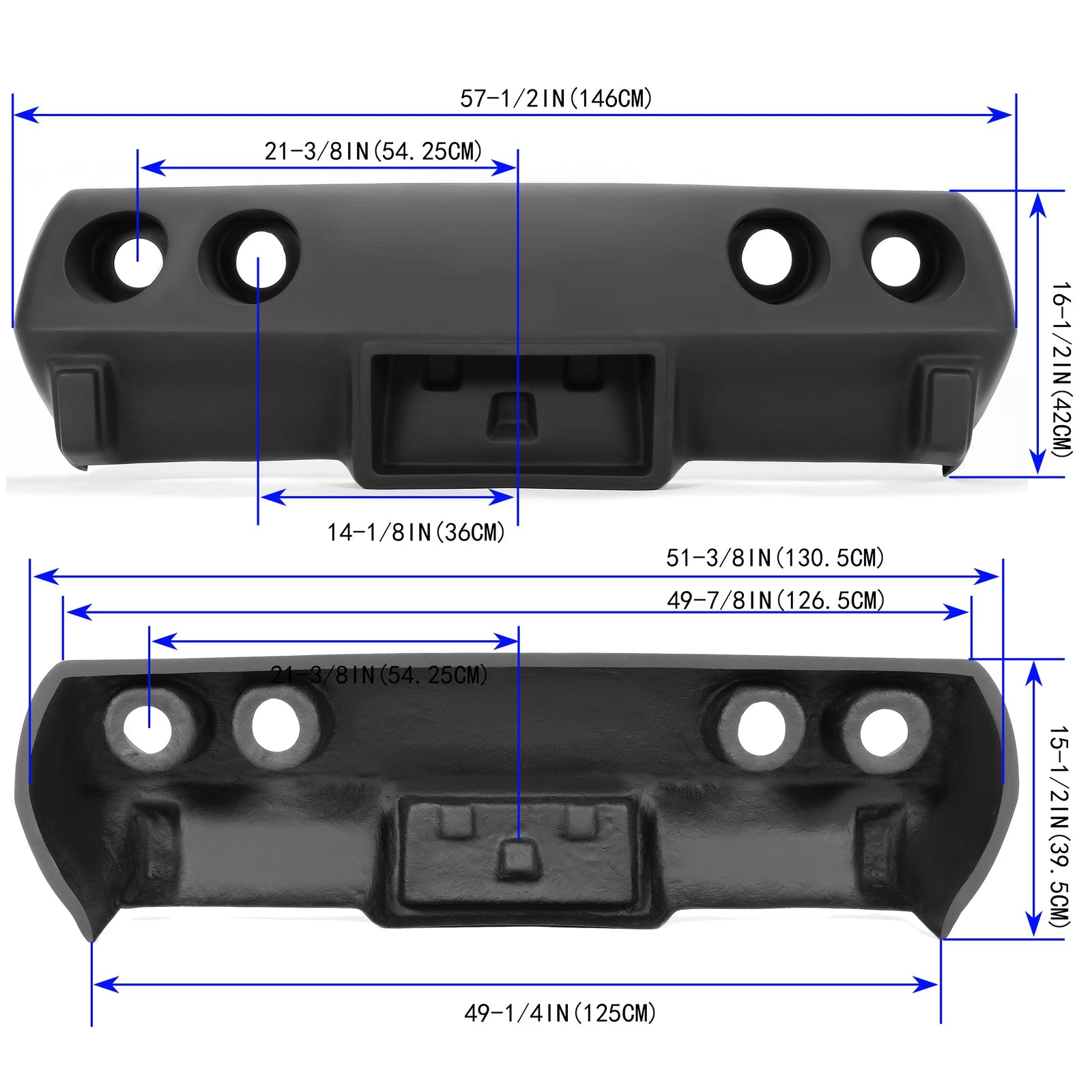 Front & Rear Bumper Fiberglass for Chevrolet Corvette (1975–1979)