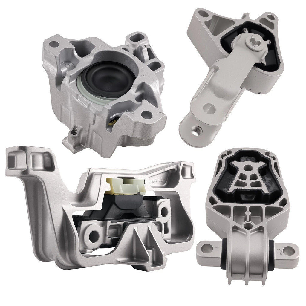 4Pcs Engine Motor & Transmission Mount for Mercedes-Benz B250 (2013–2016)