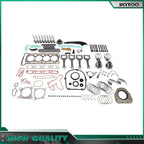 Set of 4 Pistons & Timing Chain Kit for Audi VW Jetta GTI A4 Q5 (CCTA, CAW, CAE, CDN)