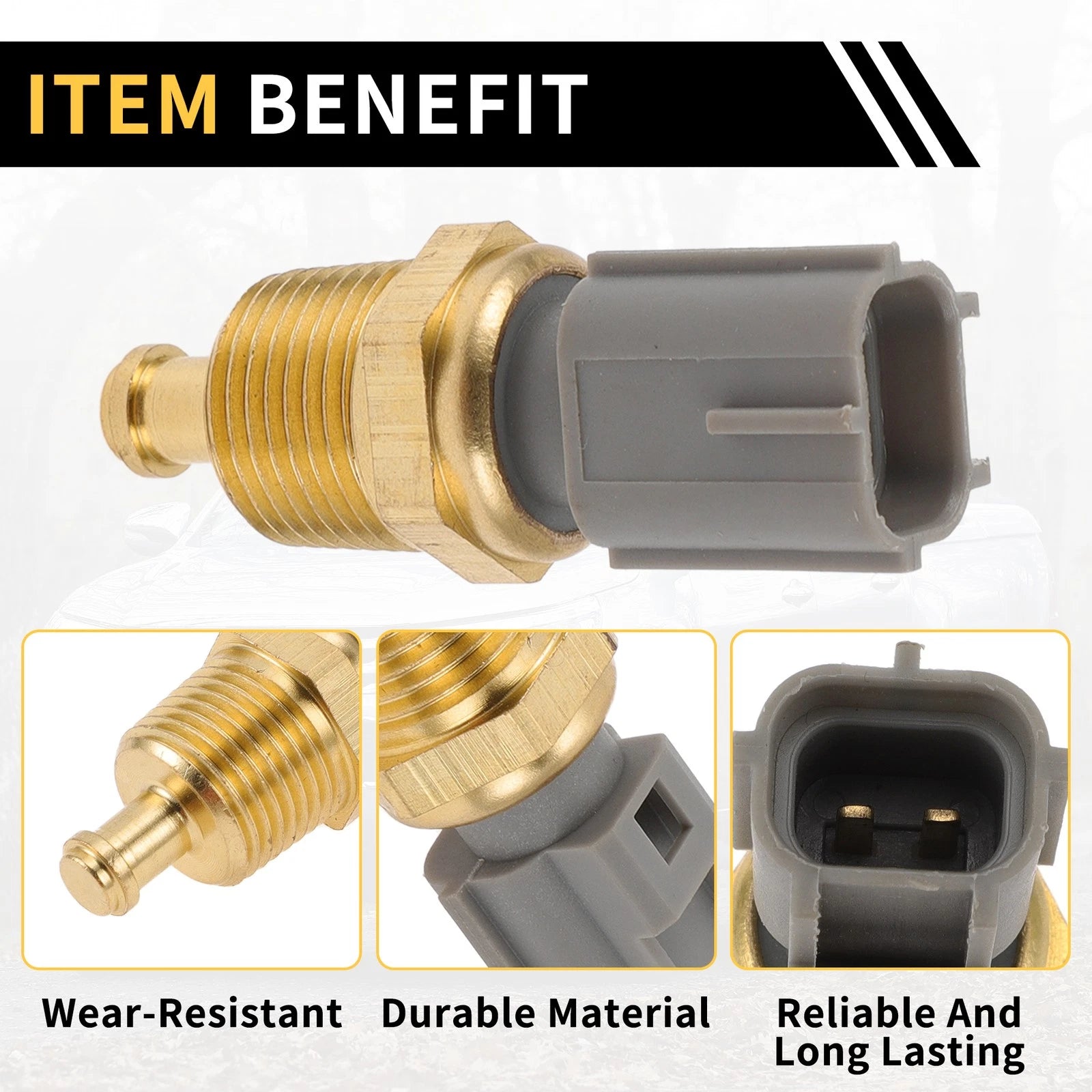 Coolant Temperature Sensor for Ford Mustang (1996–2017) No. 3F1A12A648AA