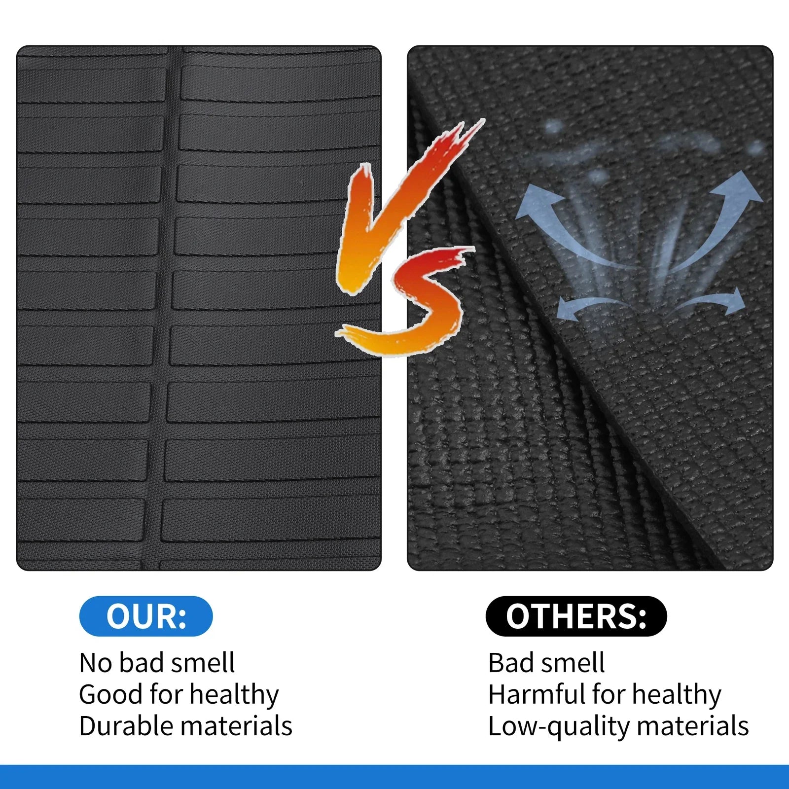 Cargo Liner Rear Trunk Mat for Mercedes Benz GLE 2020-2024 SUV 5 Seat Black