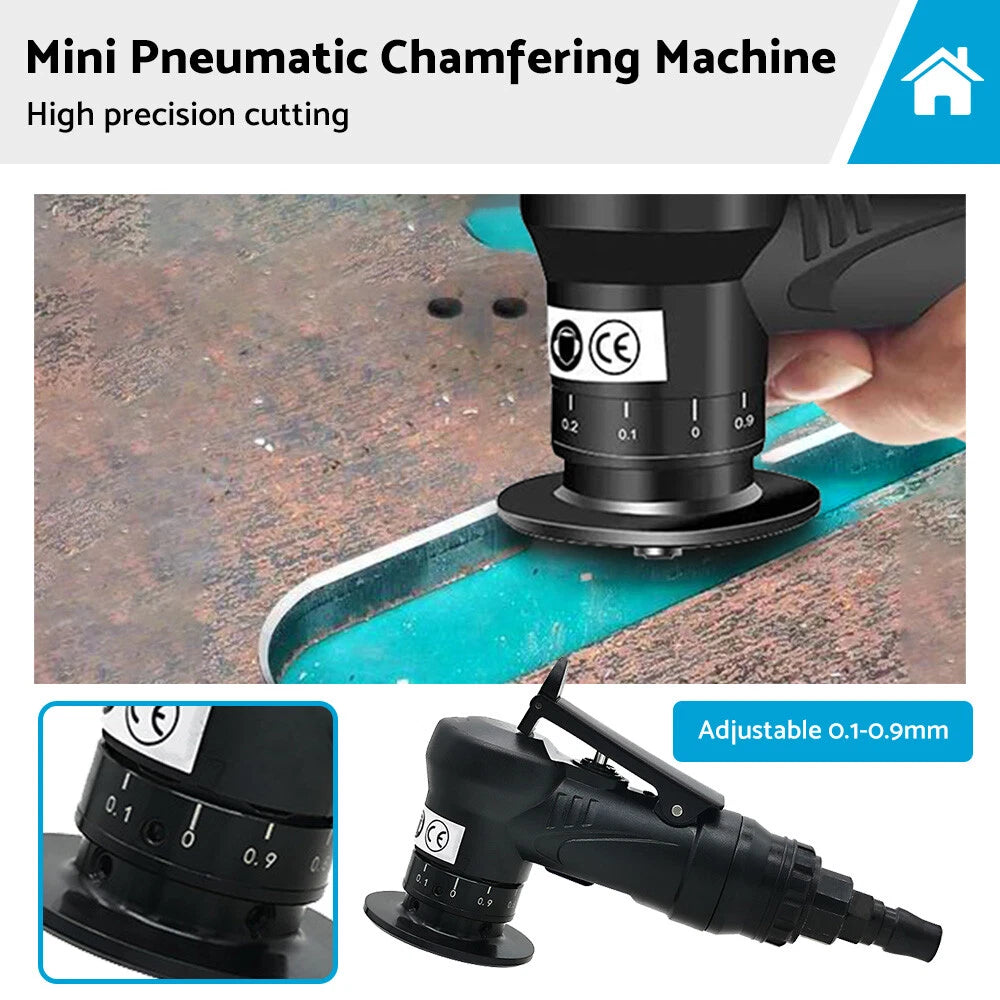 Air Chamfer Tool for Pneumatic Beveling Machine (Mini Chamfering)