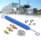 Hood Spring, Cable & Stud Bolts w/ Retaining Rings for Peterbilt 379 (2000–2007)