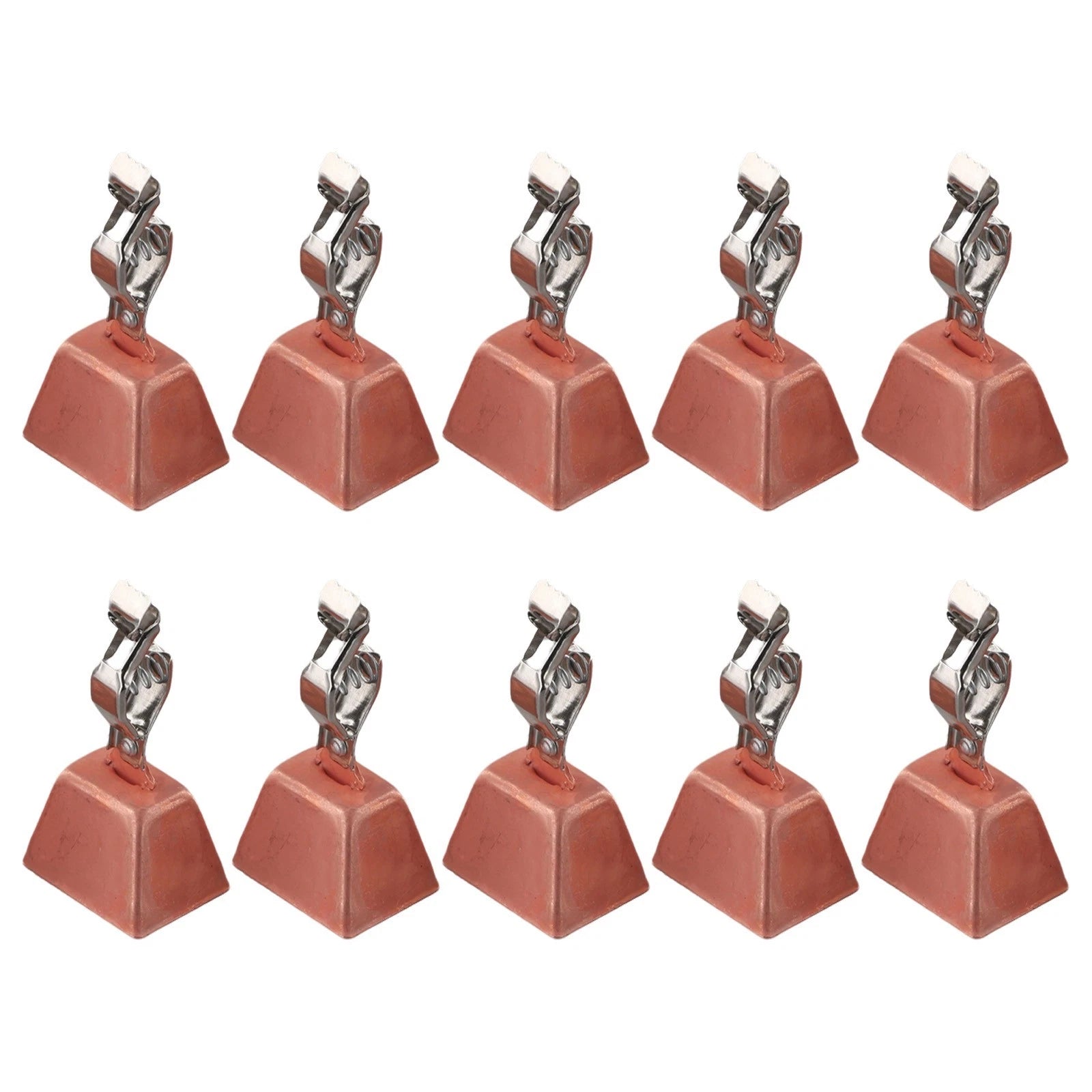 10pcs Fishing Rod Bells with Clip for Easy Fish Detection