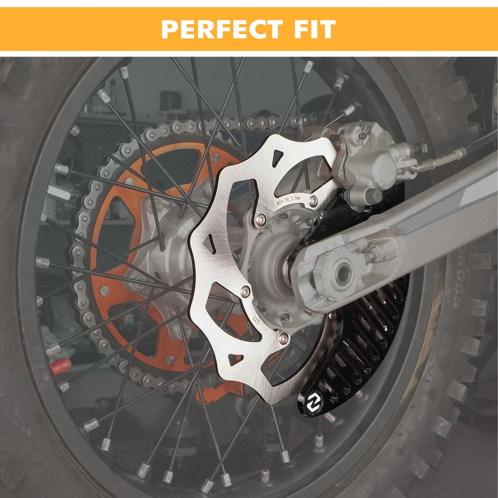 Rear Brake Disc Rotor Kit for GasGas EX MC F 125 250 300 350 450 (2021–2024)