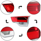 Passenger Side LED Red Brake Tail Light for Toyota Highlander (2017–2019)