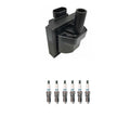 Ignition Coil & Denso Iridium Spark Plugs Kit for Astro Blazer 4.3 V6 (1995–2005)