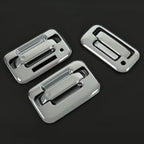 Set of 4 Chrome Door & Tailgate Handle Covers for Ford F150 (2004–2014)