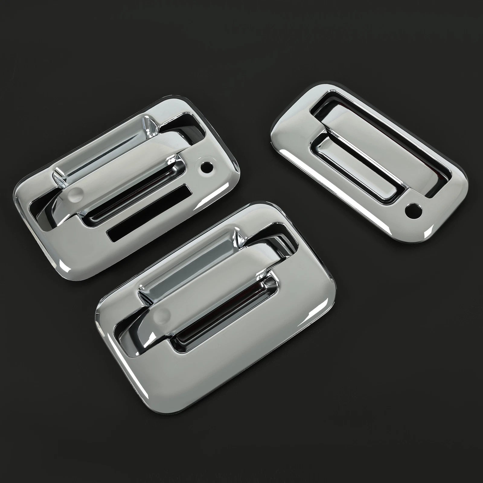 Set of 4 Chrome Door & Tailgate Handle Covers for Ford F150 (2004–2014)
