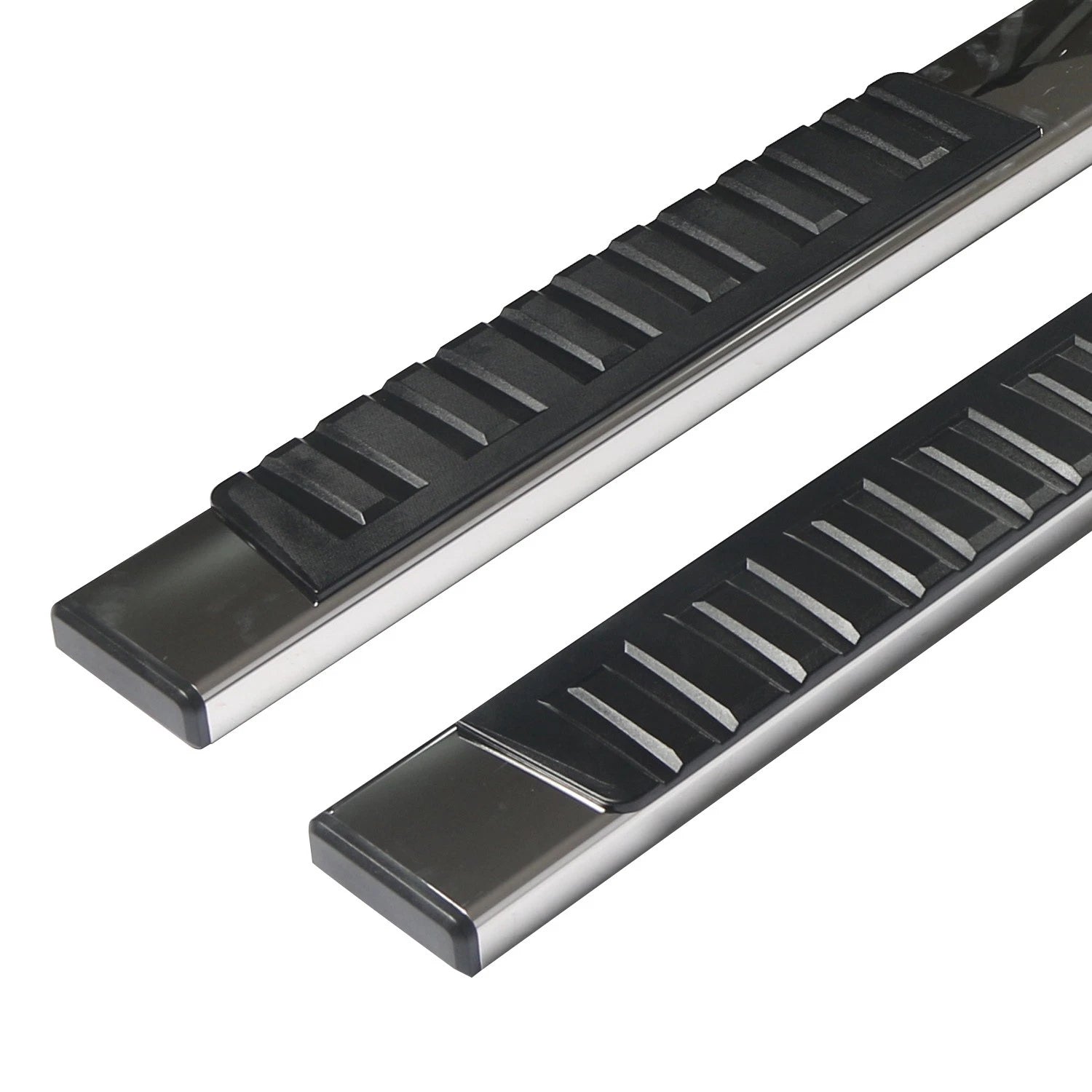 6" Side Black Steel Step Bar Running Board for Nissan Frontier (2005–2024)