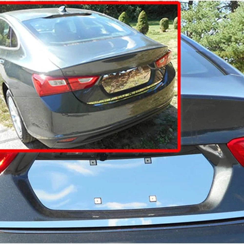 Luxury FX Stainless Steel Rear Deck Trim for Chevy Malibu (2016–2023)