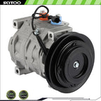 AC A/C Compressor w/ Clutch for Isuzu NPR-HD NQR NRR 5.2L 2011–2020