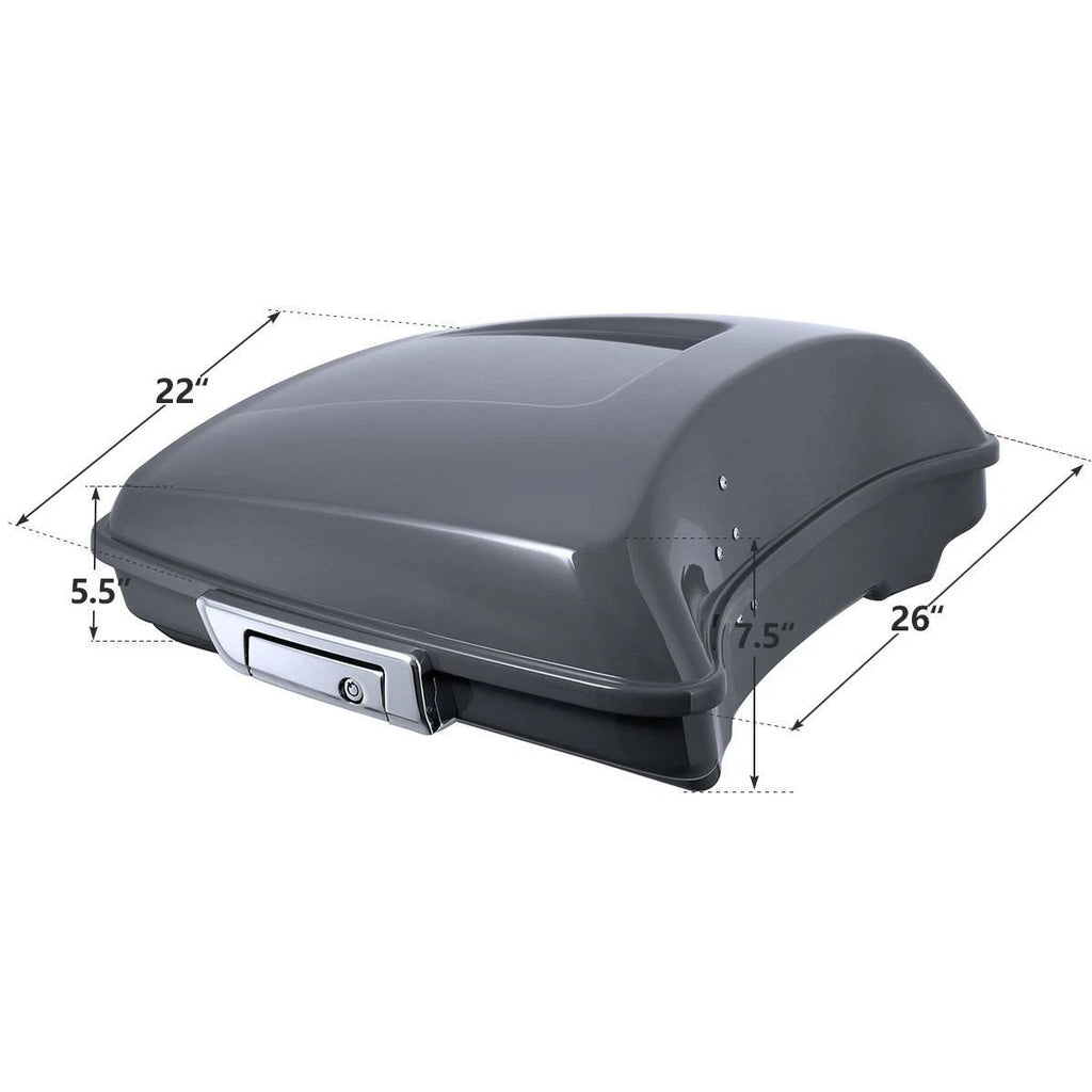 Razor Trunk Pad Rack & Base Plate for Harley Touring Street Road Glide (2014–2025)