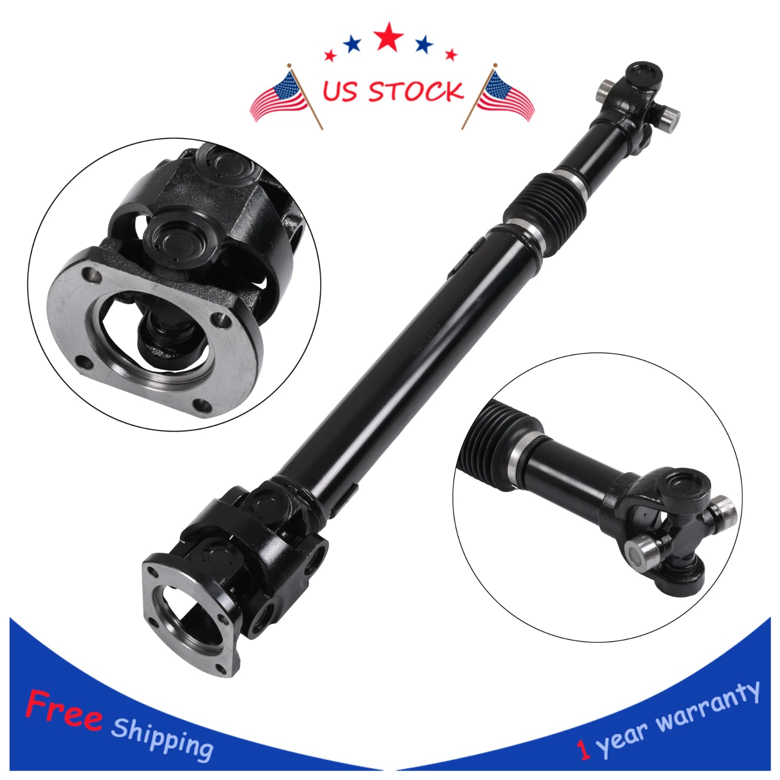 Driveshaft Prop Shaft Assembly for Dodge Ram 1500 2500 3500 (1994–2001)