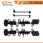 Front Complete Struts Set for Nissan Rogue (2008–2012) w/ Coil Spring & Sway Bars
